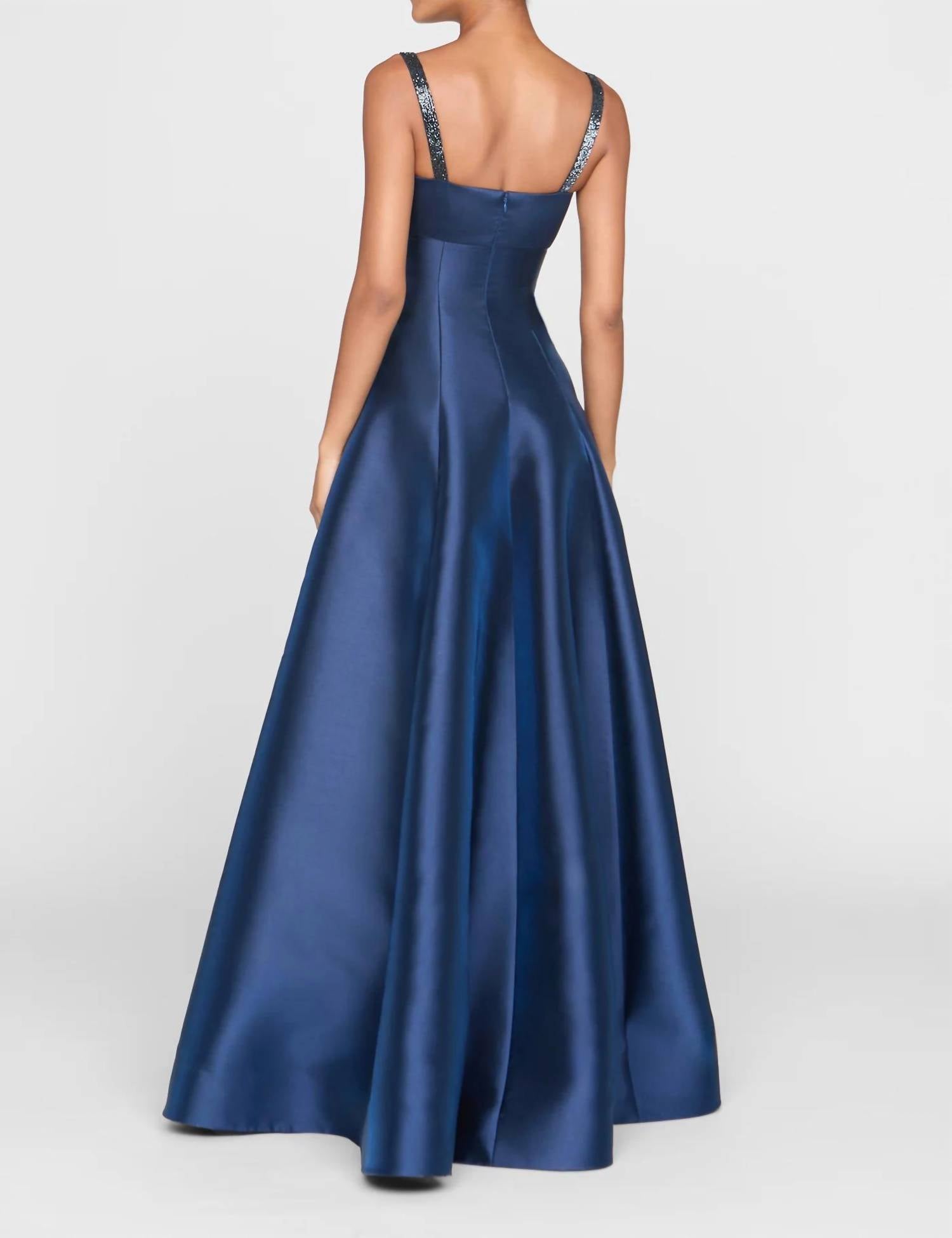 Theia - Alba Peek a Boo A Line Gown