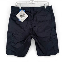 Projob Men's Ventair Work Shorts in navy - men's shorts - detail view