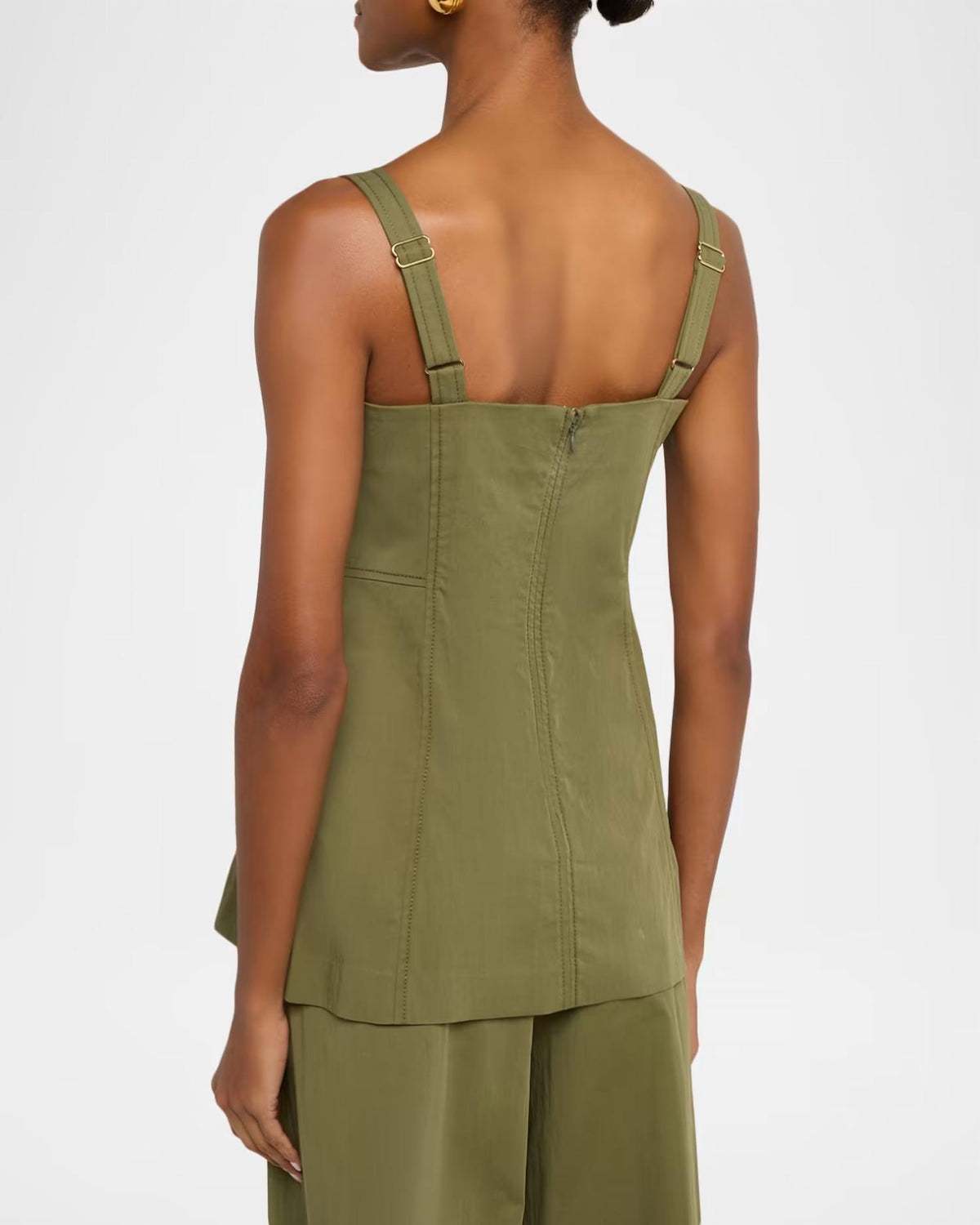 Veronica Beard - Women's Kariselle Sleeveless Square-neck Top