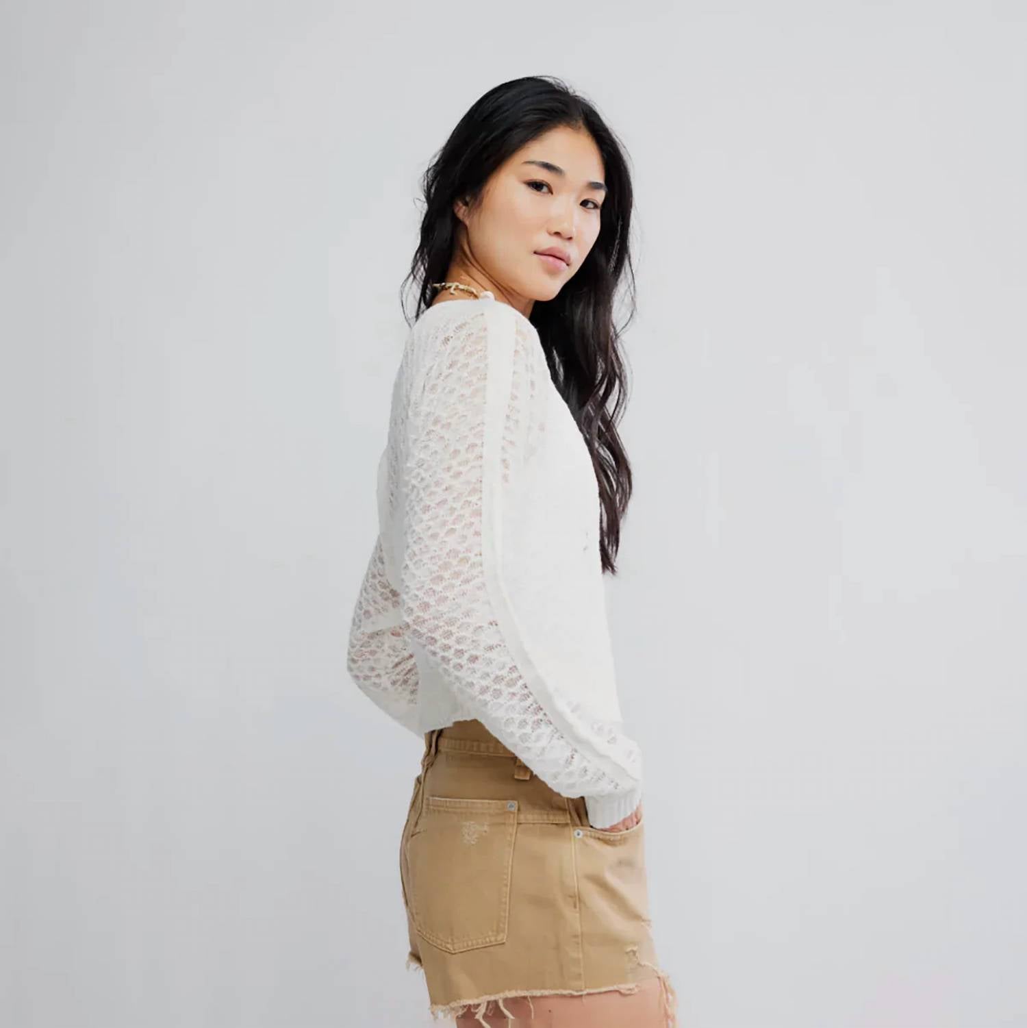 Free People - Maris Fine Gauge Cardigan