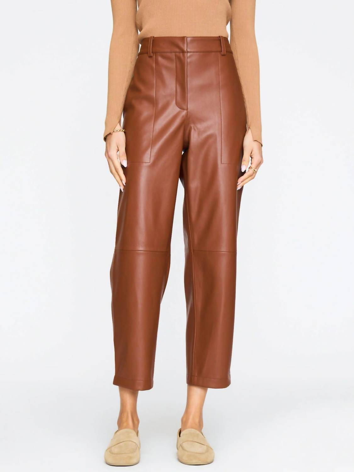 Brochu Walker - Stone Vegan Leather Pant