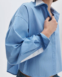 Rag & Bone - Marin Striped Combo Shirt
