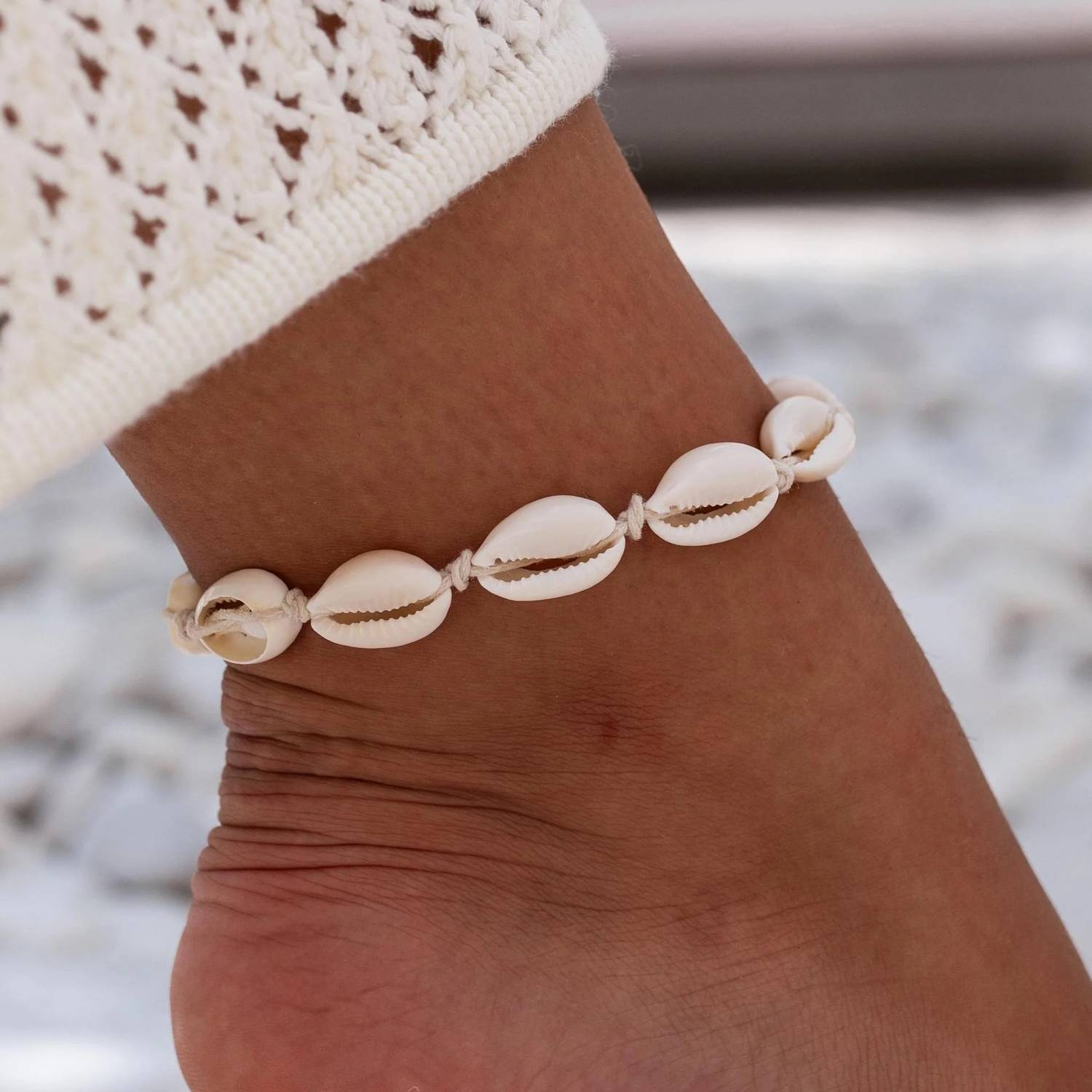 Alco Jewelry - Women's Puka Shell Anklet