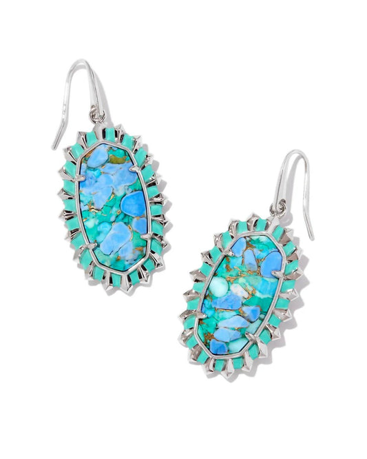 Kendra Scott - Women's Dani Color Burst Frame Earrings