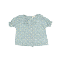 Búho - Kid's Flower Dots Blouse