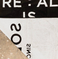 The Soloist X Re:Al - Luxurious Double Looped Beach Towel