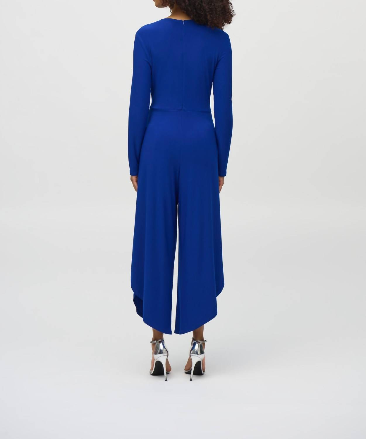 Joseph Ribkoff - Wrap Front Cropped Jumpsuit