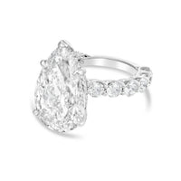 Diana M Jewels - Women's Pear & Round Lab-Grown Diamond Fashion Ring (6.00 Ct) - Elegant