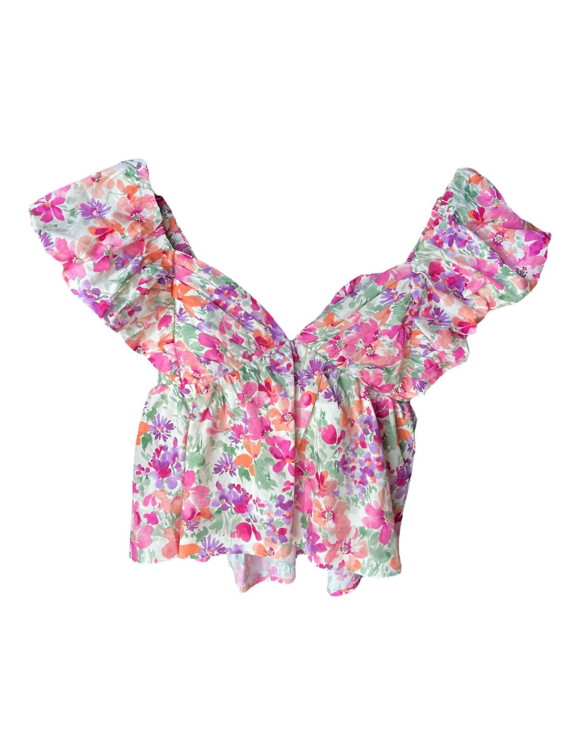 Meet Me In Santorini - Women's Blossom Carnival Top