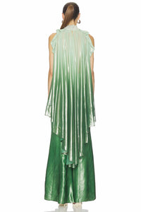 La Fuori - Iridescent Embroidered Top