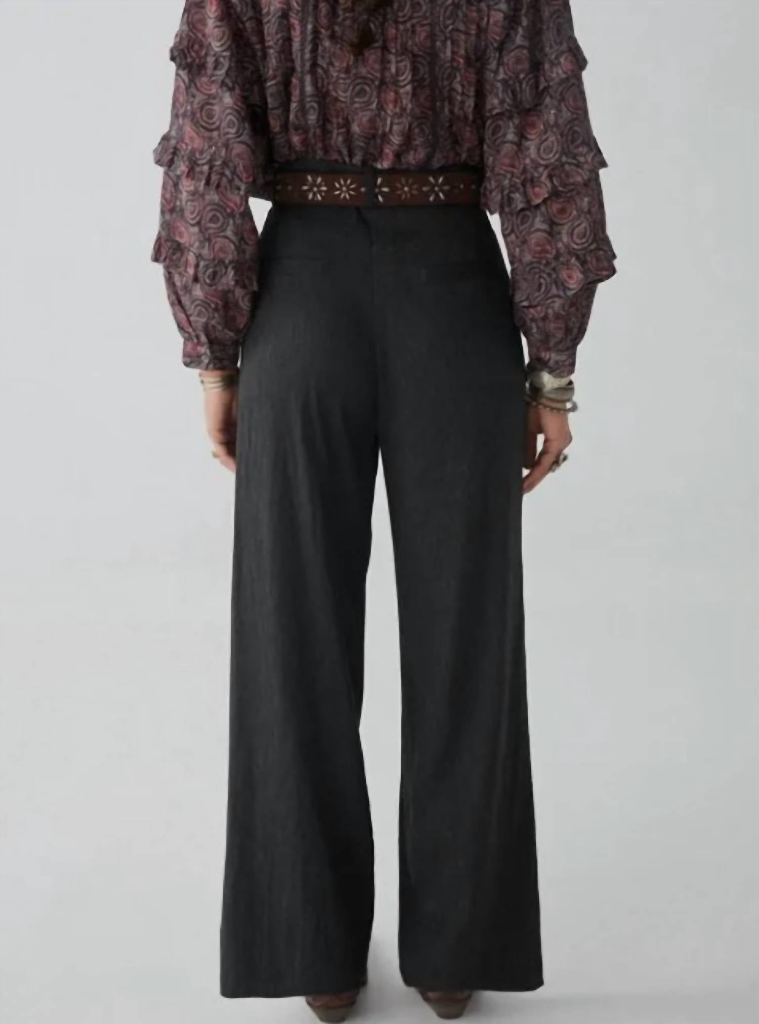 Maison Hotel - Marlon Luxurious Drape Wide Leg Pants