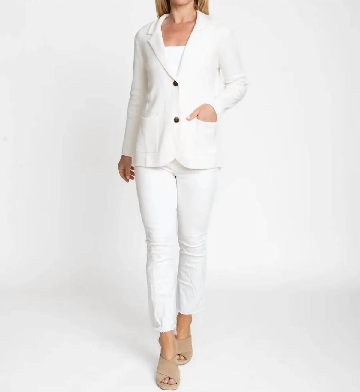 Burgess Sweaters - Milly Knit Blazer