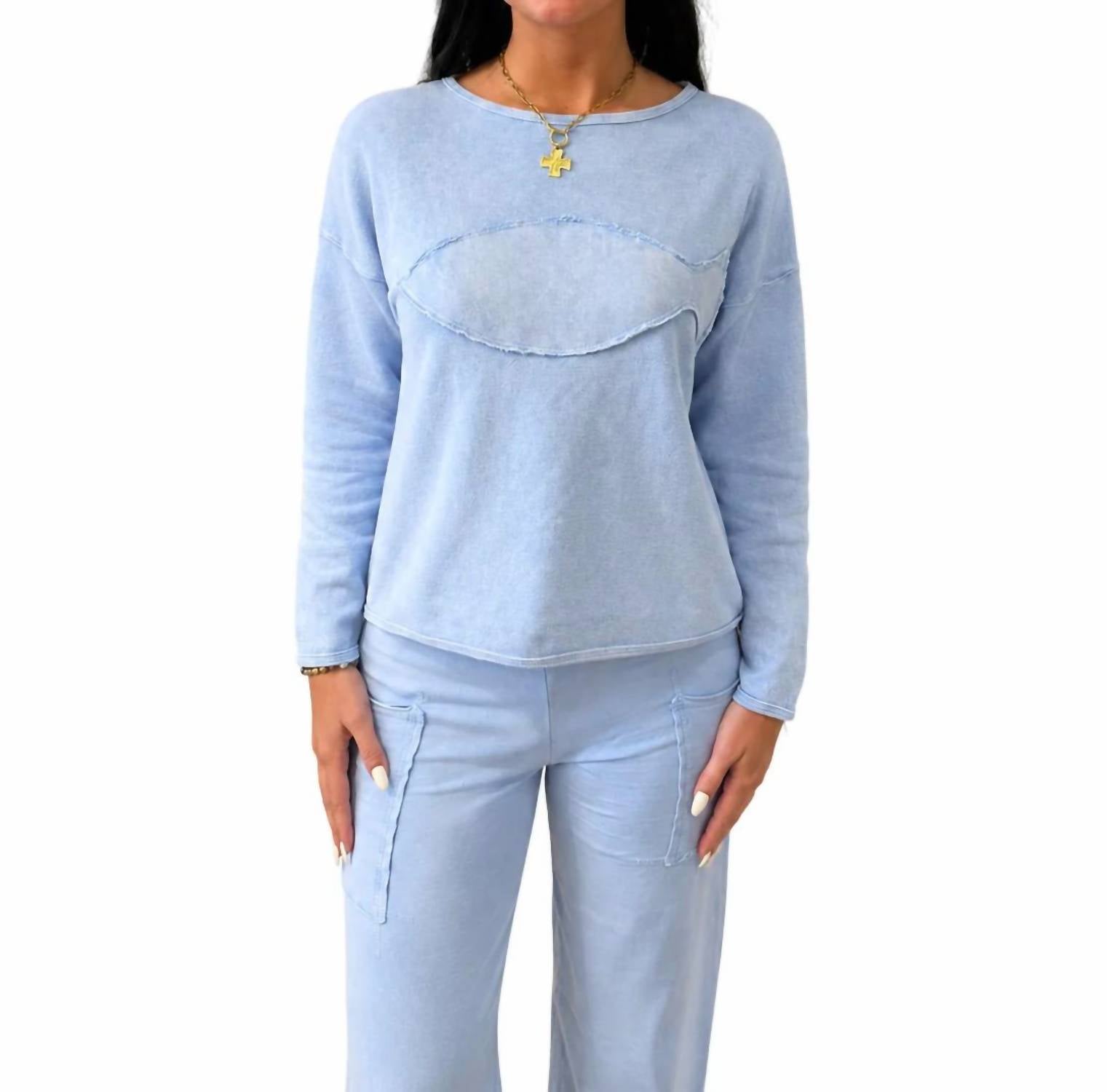 Cotton Lani - Catch Cotton Crewneck Top