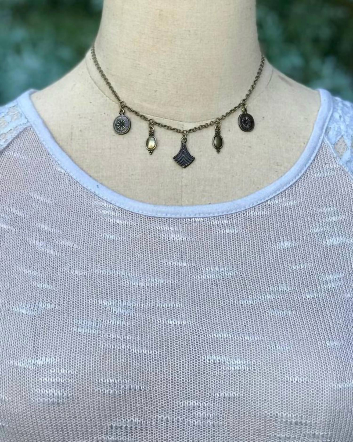 Inspire Designs - PETITE DANGLE NECKLACE
