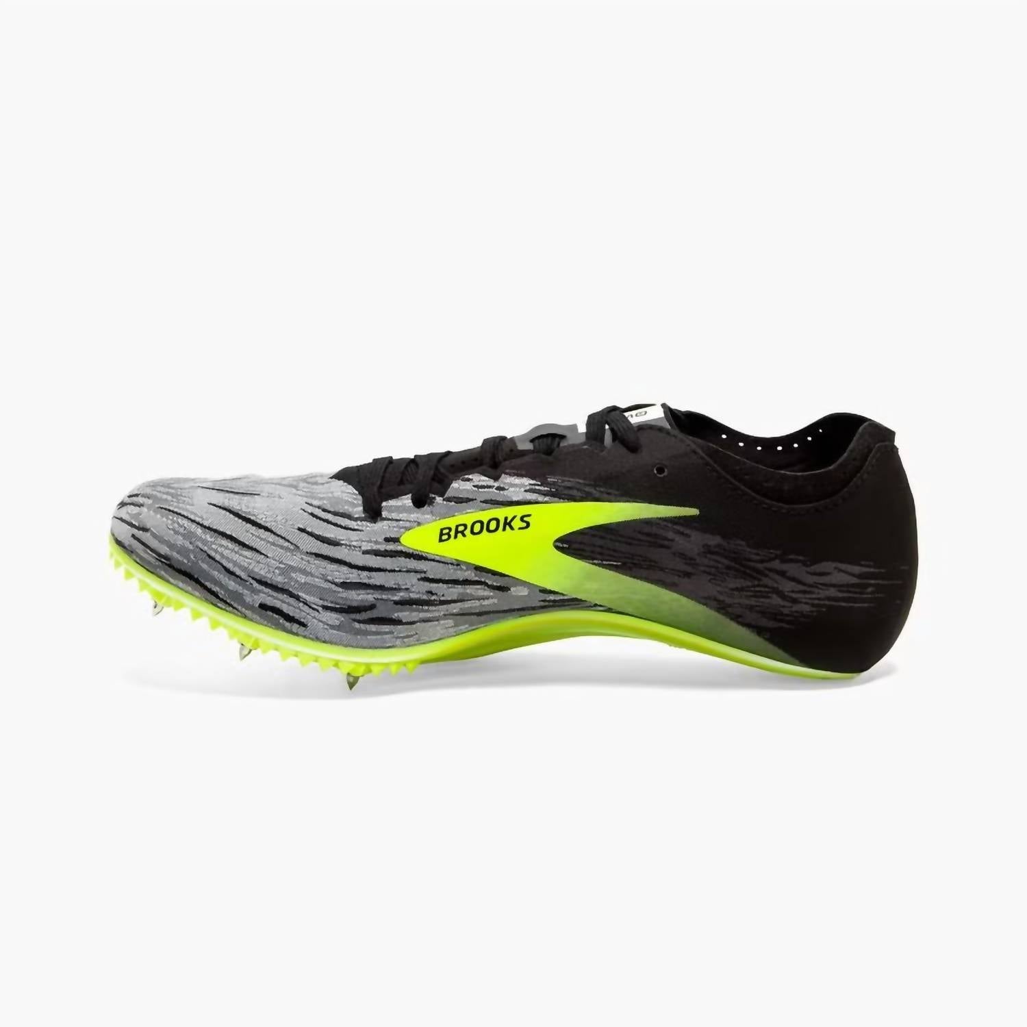 BROOKS Men's Qw-k V4 Shoes in black gray green - men's shoe - view 4