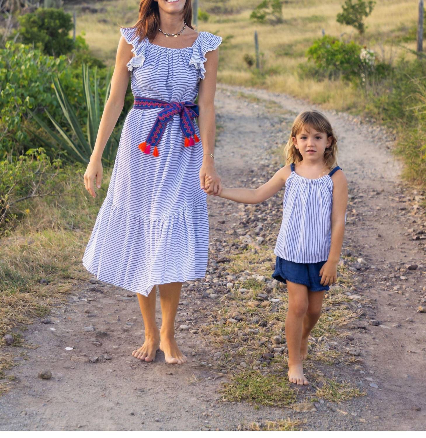 Mer St. Barth - Girls Colette Top And Short Set