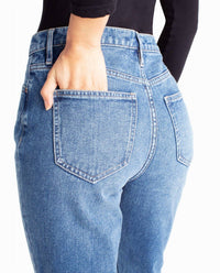 Nicole Miller - Sunnyside High Rise Taper Leg Jean