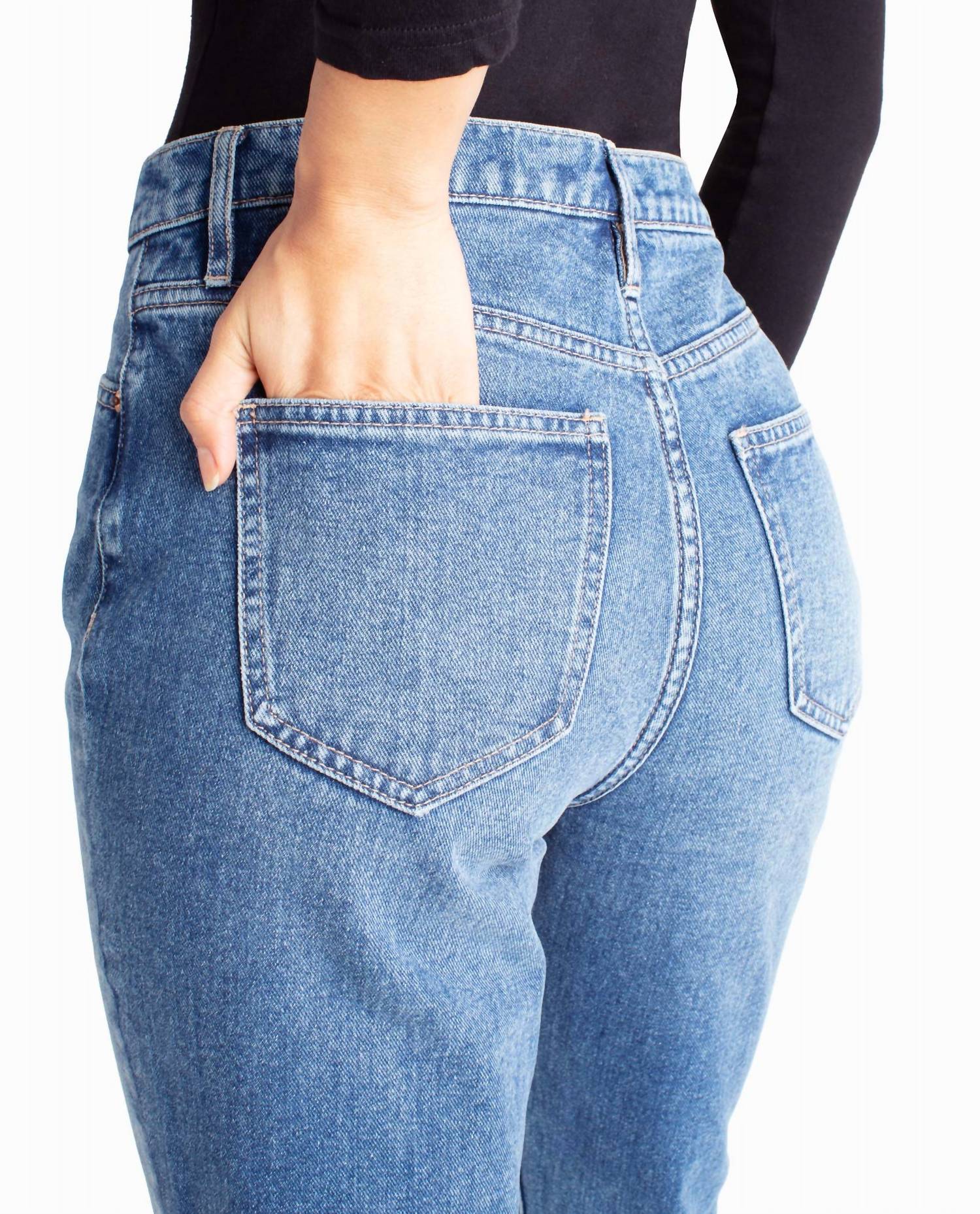 Nicole Miller - Sunnyside High Rise Taper Leg Jean