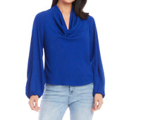 Karen Kane - Rosalie Cowl Neck Top