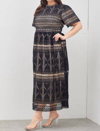 Polagram - Worth Your While Lace Dress