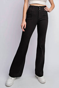 Rae Mode - Twill Flared Pants