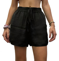 Kld. Signature - Satin Drawstring Shorts