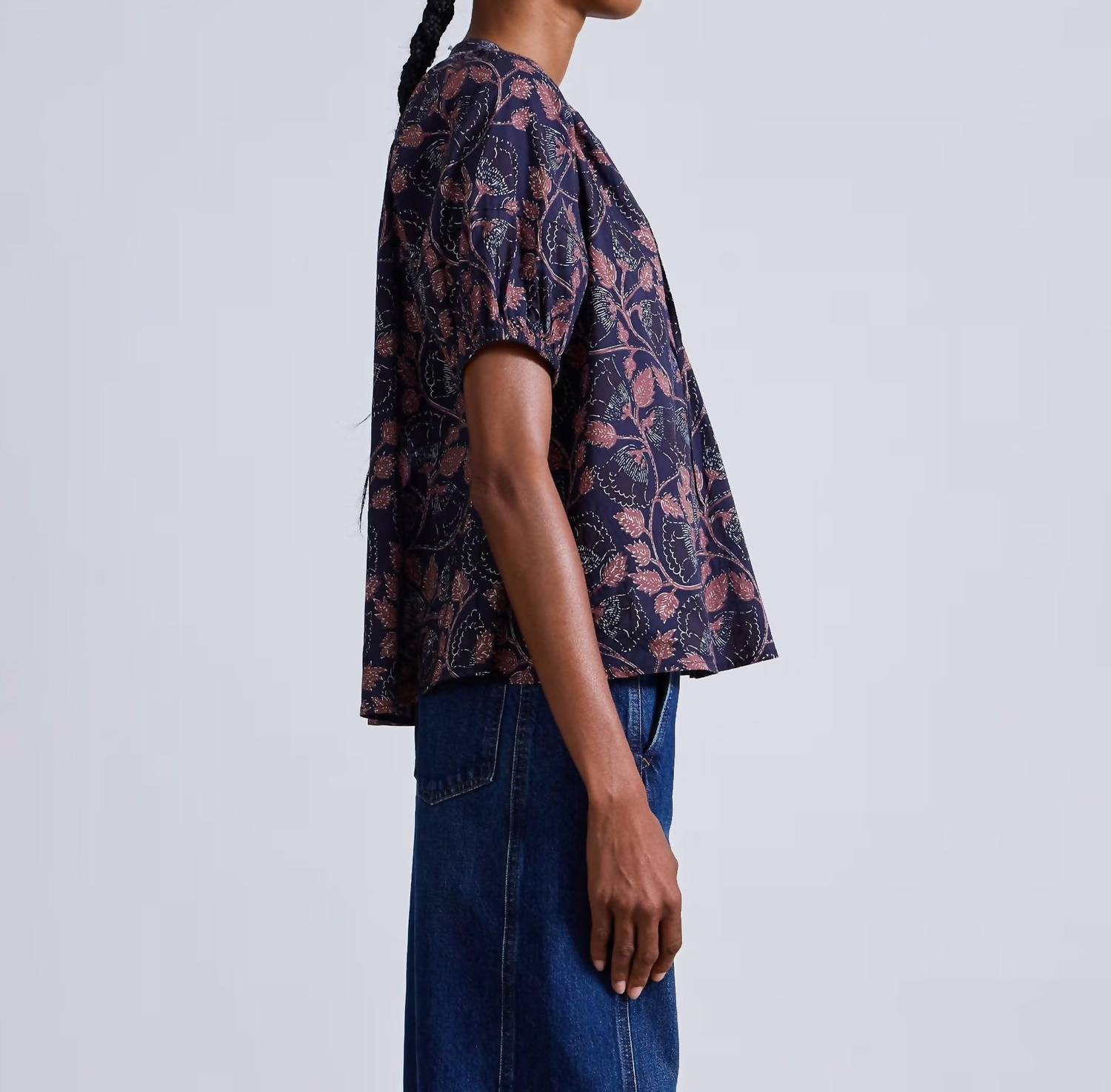 Apiece Apart - Lumina Popover Floral Top