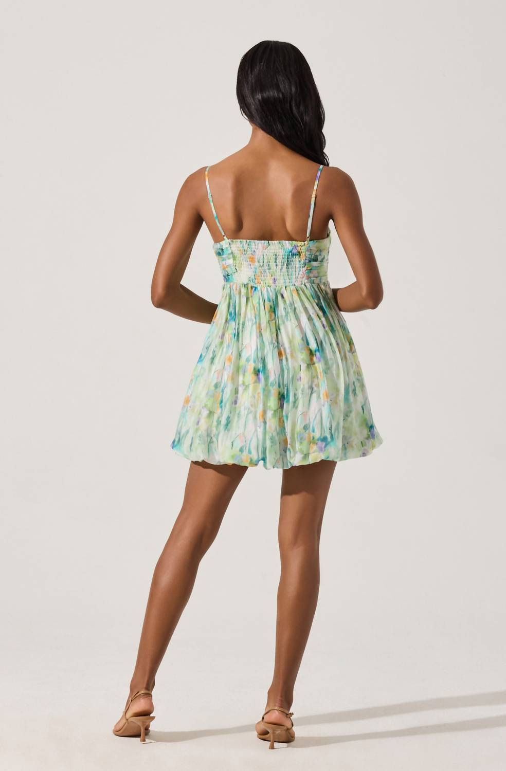 Astr - Bubble Skirt Mini Dress