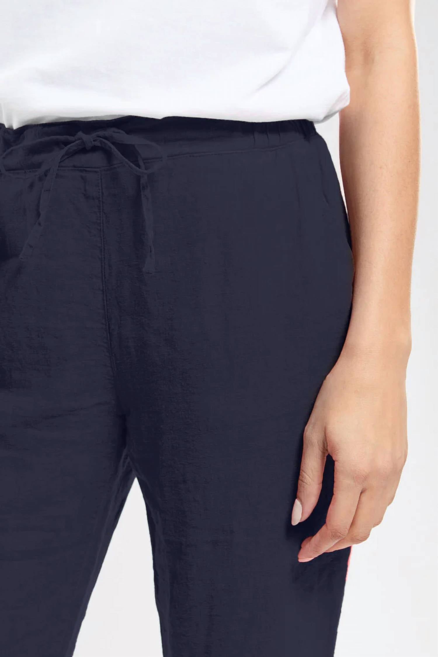 Armor-Lux - Drawstring Linen Pant