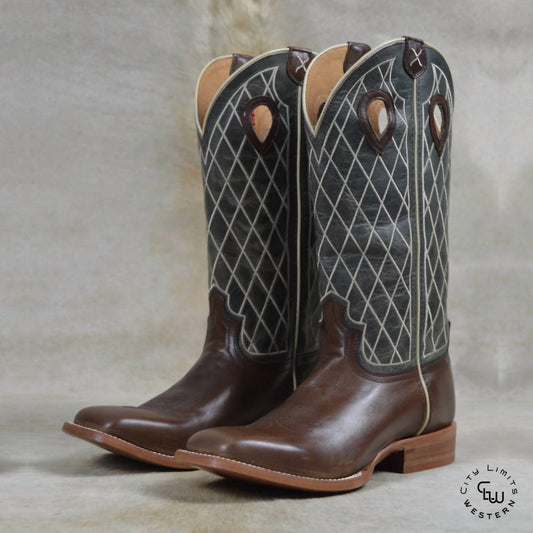 Twisted X - Men's 14" Ws Toe Ruff Stock Boot