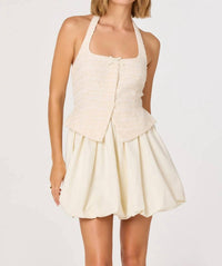Astr - Tweed Bubble Dress