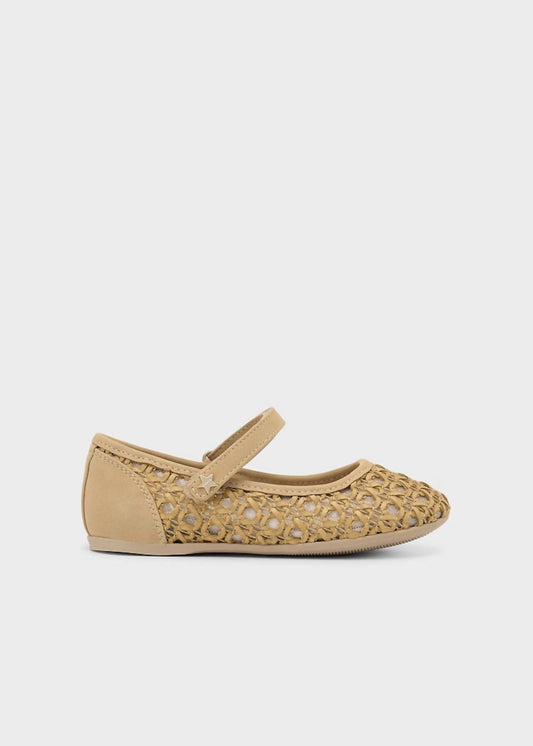 Mayoral - Girl's Woven Ballet Flats
