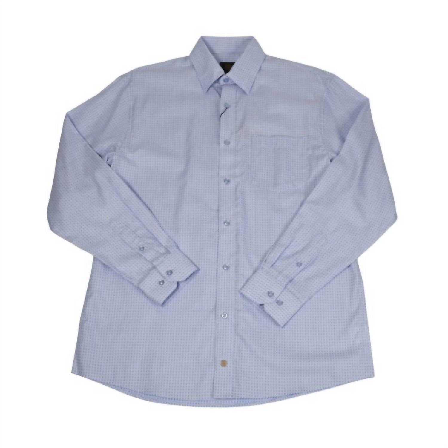 F/X Fusion - Men's Mini Jacquard Sport Shirt