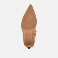 Dolce Vita Women's Fernly Heeled Boots in pecan suede - women's shoe - view 8