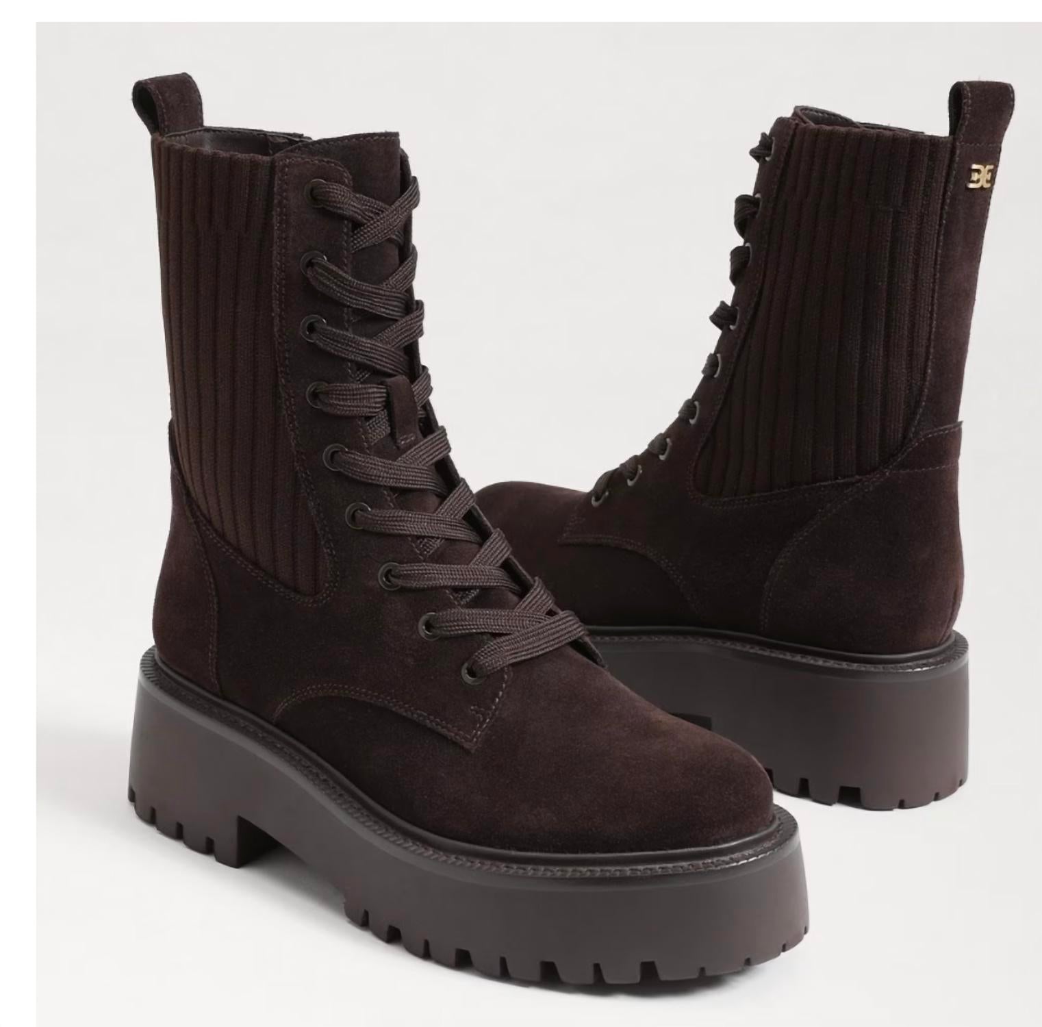 Sam Edelman Women's Evina Boots in chocolate - women's shoe - view 5
