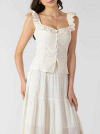 Dex - Eyelet Tank Top