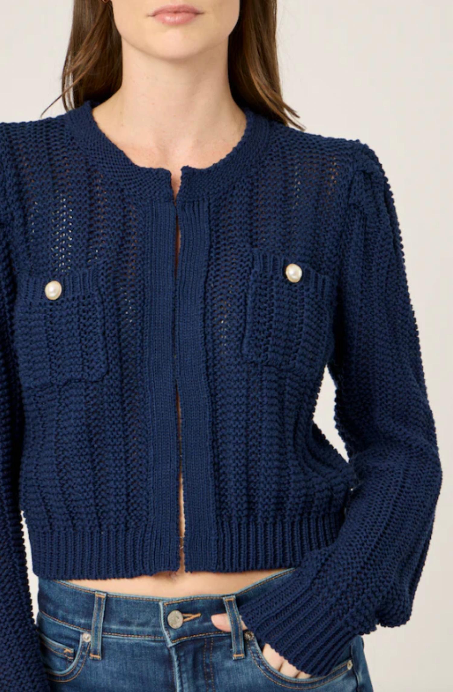 Btb Los Angeles - Jade Long Sleeve Cardigan