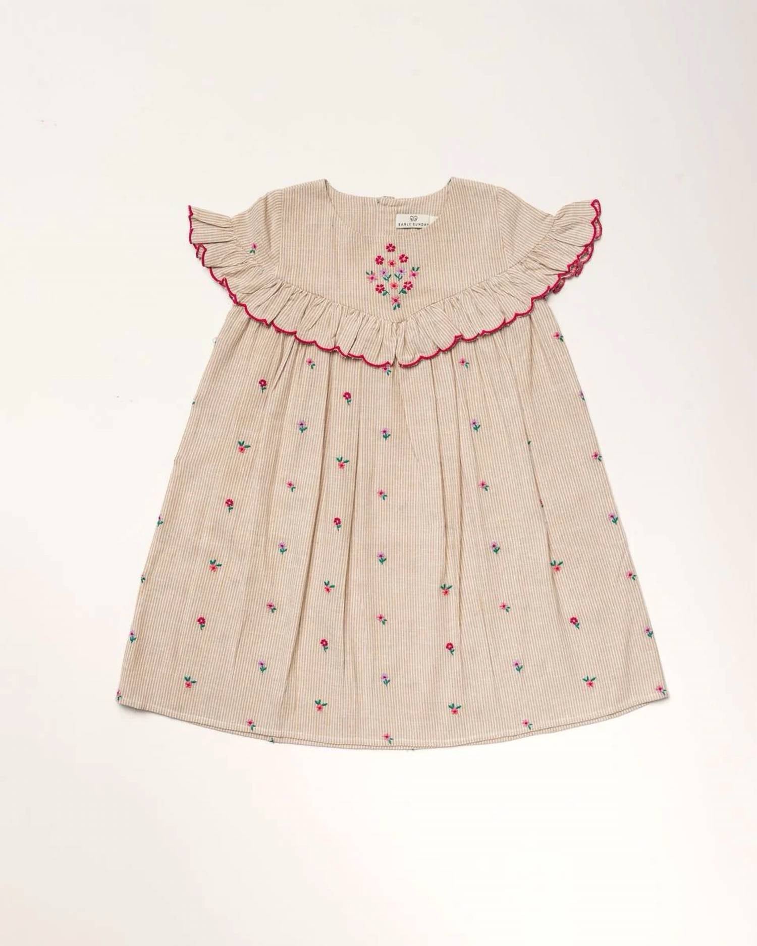 Early Sunday - Girl's Faustine Floral Dress