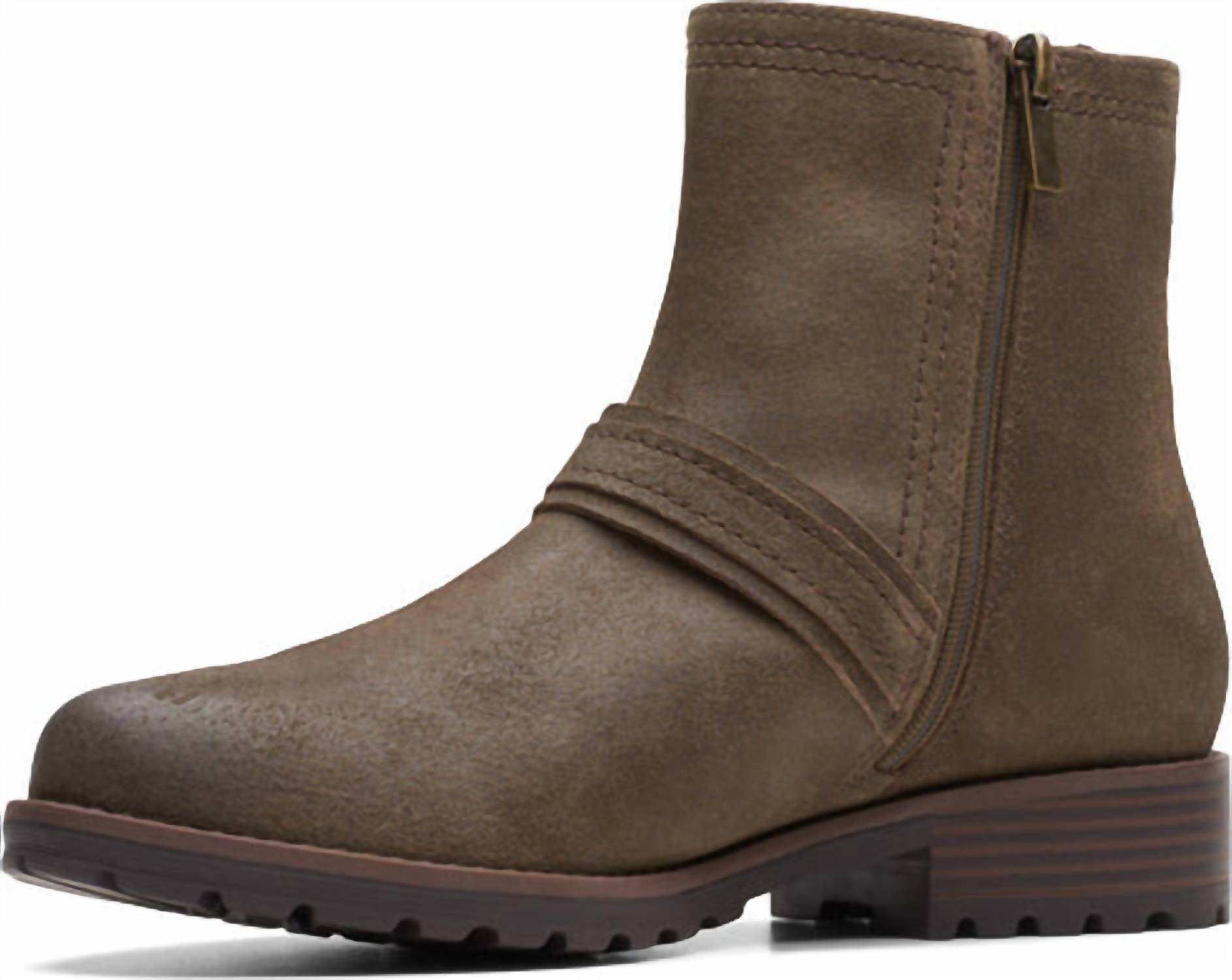 Clarks - Women's Aspra Buckle Casual Dress Boots
