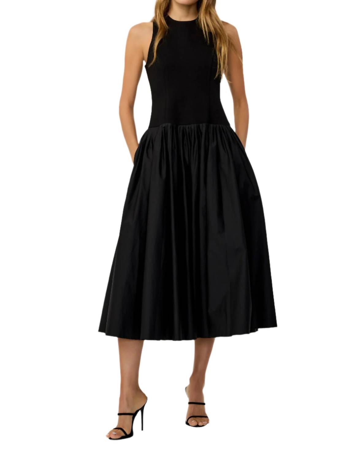 Toccin - Clara Combo Racer Midi Dress