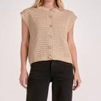 Elan - Knitted Sleeveless Vest