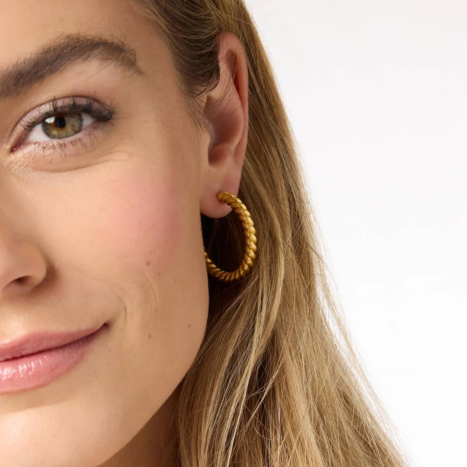 Julie Vos - Women's Nassau Large Hoop Earrings