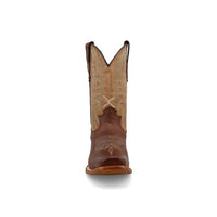 TWISTED X Women's Brunette & Pumpkin Boots in brown - women's shoe - detail view