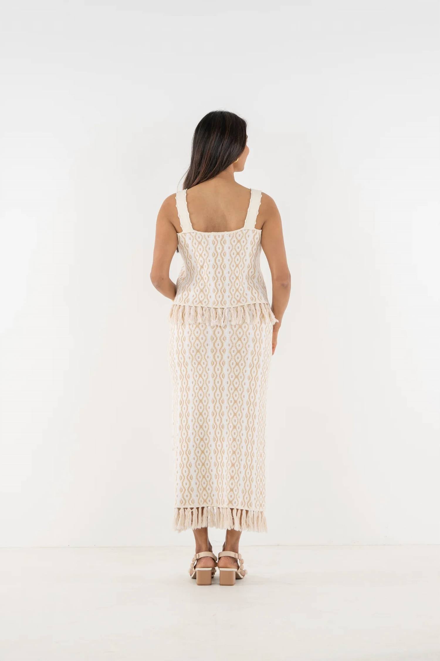 Emily Mccarthy - Capri Knit Midi Skirt