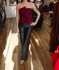 Line And Dot - Valen Strapless Top
