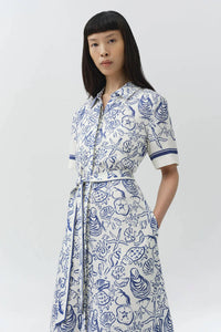 Jonathan Simkhai - AUDRIA BELTED LINEN DRESS