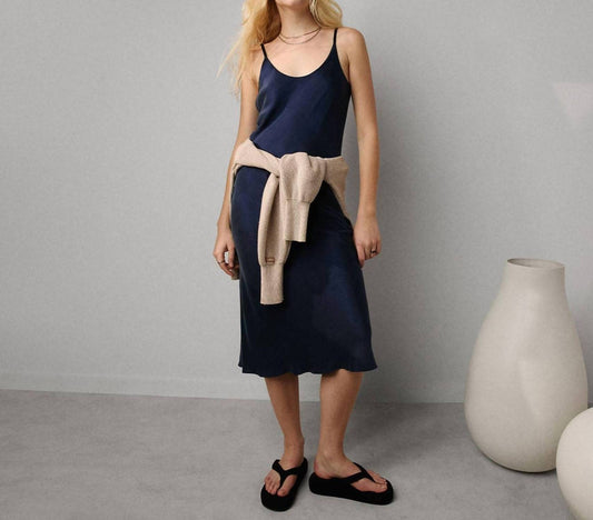 Lunya - Washable Silk Bias Slip Midi Dress