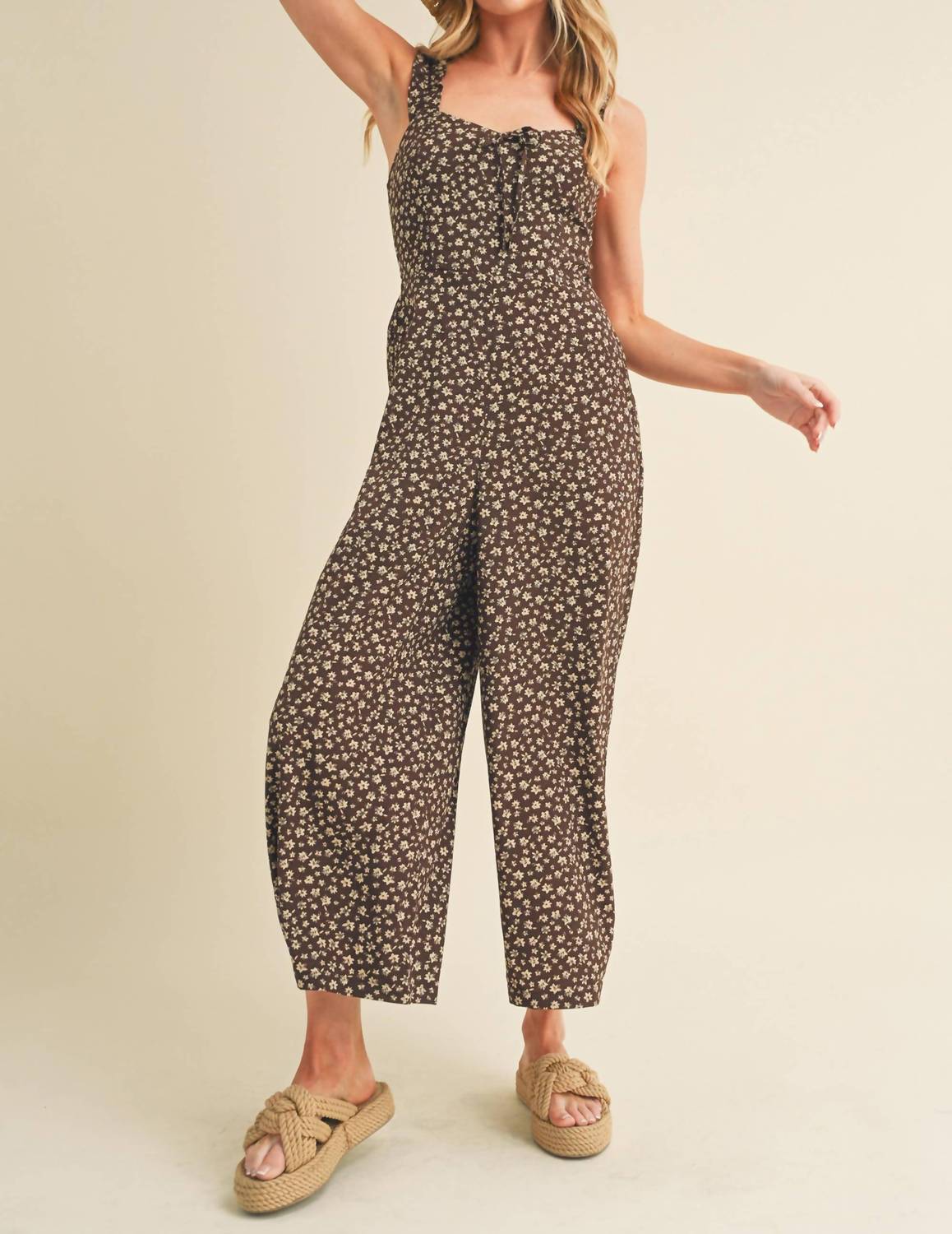 Aemi + Co - Brandi Floral Jumpsuit