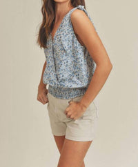 Floral Tank Blouse
