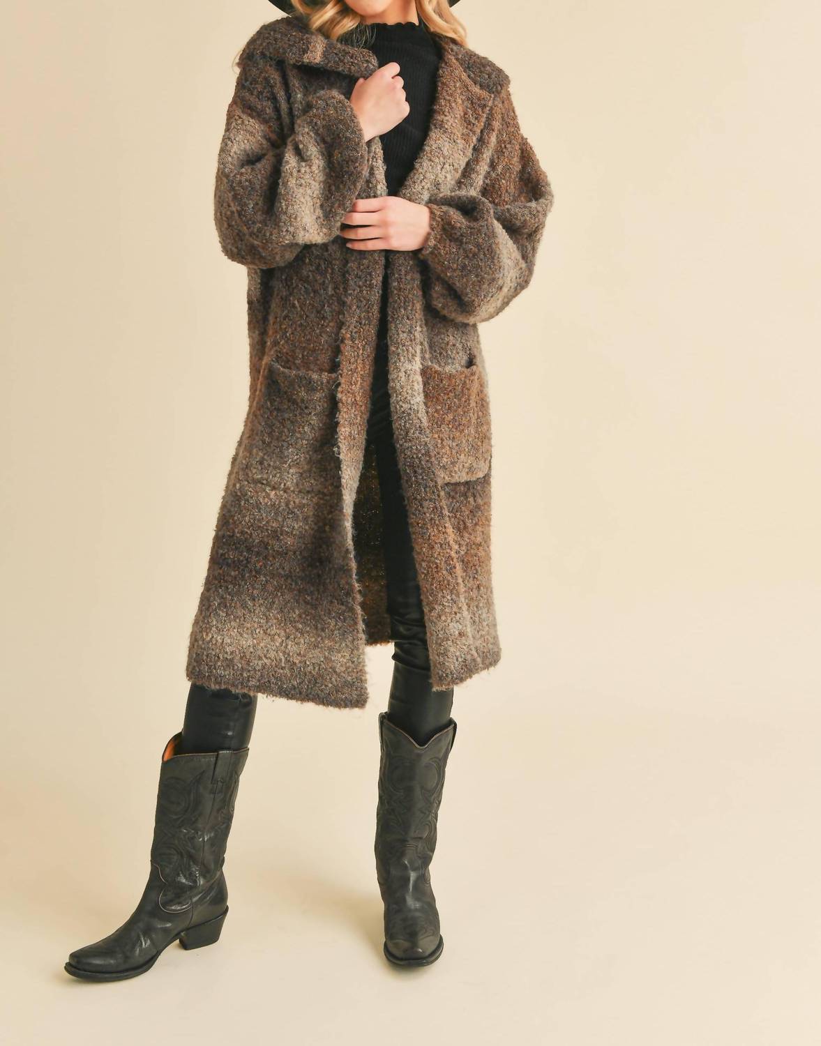 Aemi + Co - Nelsi Hooded Cardigan